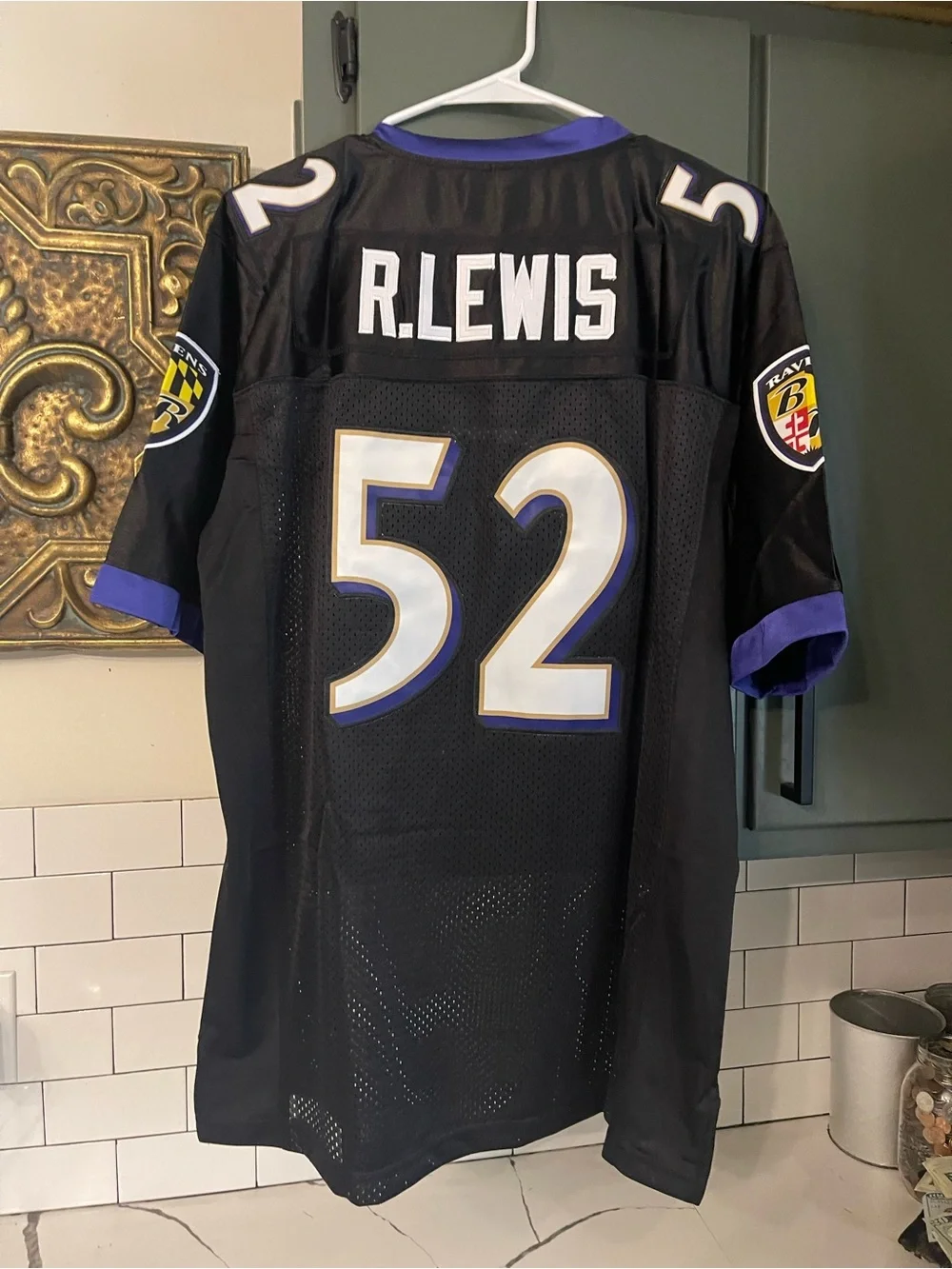 Men’s Vintage Ray Lewis Ravens NFL Jersey Size L. - Picture 2 of 9